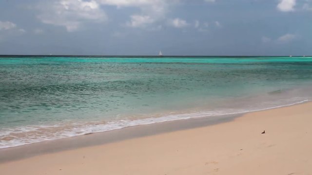 On Brandons Beach. Bridgetown, Barbados