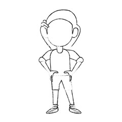 Girl faceless avatar