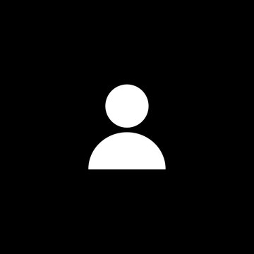 Vector flat icon user