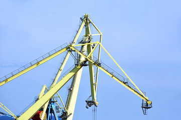 Port cargo crane