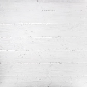 White wood background