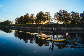 Stand Up Paddle Boarding, Heilbronn, Germany