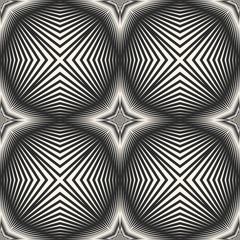 Vector striped seamless pattern with diagonal cross lines, stripes, stars