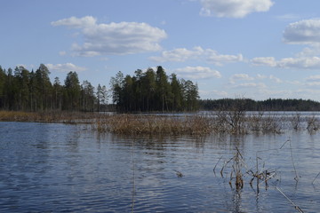 Russia, canoeing tour in Karelia