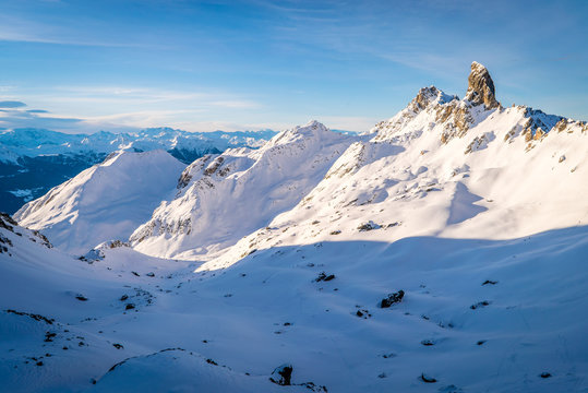 Pierra Menta viewed from Presset refuge