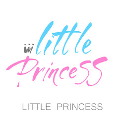 little princess lettering