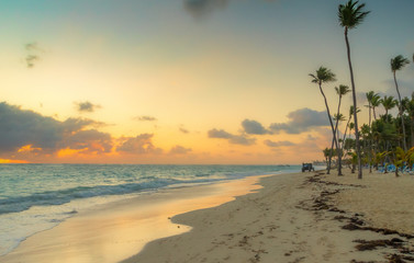 Sunrise in Punta Cana.