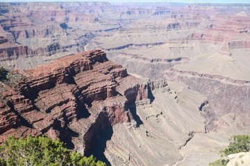 Grand Canyon, south rim, jagged cliff