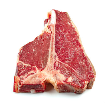 Fresh Raw T Bone Steak