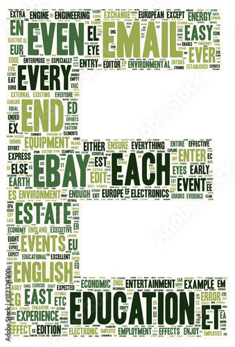  Word Cloud English Words Beginning With E Stock Photo And Royalty free Images On Fotolia 