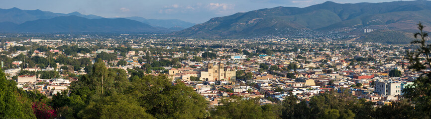 Vue panoramique de Oaxaca, Mexique