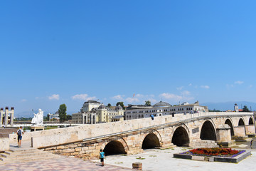 Skopje Bridge Makedonia Europe - 182326153