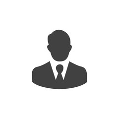 Businessman icon or symbol