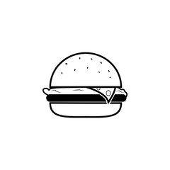 Fast Food icon. Human weakness, Addiction element icon. Premium quality graphic design. Signs, outline symbols collection icon for websites, web design