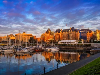 Foto op Plexiglas Inner Harbor of Victoria, British Columbia, Vancouver Island, Canada © pr2is