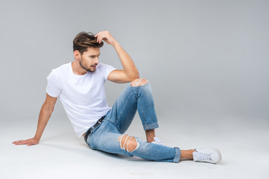 Fashion Model Male Jeans Images – Browse 171,726 Stock Photos, Vectors, and  Video | Adobe Stock