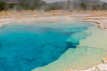 Deep Blue Hot Springs