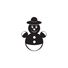 Tumbler toy, baby toy icon. Toy element icon. Premium quality graphic design icon. Baby Signs, outline symbols collection icon for websites, web design, mobile app