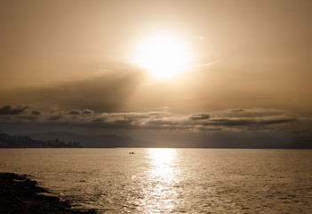 sunset paddlers