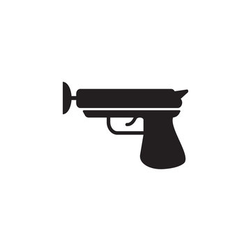 toy gun with Velcro icon. Toy element icon. Premium quality graphic design icon. Baby Signs, outline symbols collection icon for websites, web design, mobile app