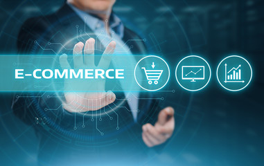 e-commerce add to cart  online shopping business technology internet concept