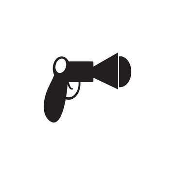 gun toy wirh balls icon. Toy element icon. Premium quality graphic design icon. Baby Signs, outline symbols collection icon for websites, web design, mobile app