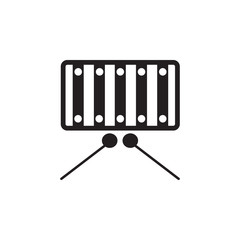 Baby vibraphone marimba icon. Toy element icon. Premium quality graphic design icon. Baby Signs, outline symbols collection icon for websites, web design, mobile app