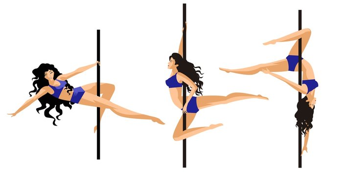 pole dancer fitness girls