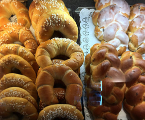 Naklejka premium Austrian Bread Roll and Sweet Bread