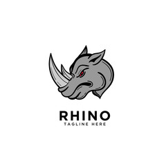 Head anger rhino