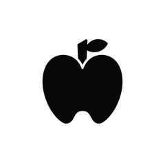 Apple icons fruit vegetable vector design logo illustration