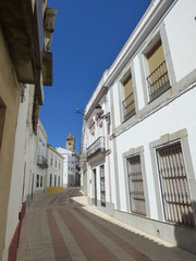 Fototapeta premium Higuera la Real, pueblo español, perteneciente a la provincia de Badajoz ( Extremadura, España)