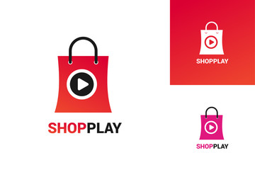 Shop Play Logo Template Design