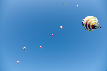 佐賀バルーンフェスタの熱気球