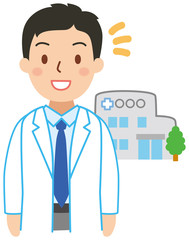 小さい病院と医師