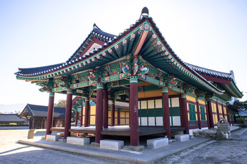 Fototapeta premium Gangneung-si, Gangwon-do, South Korea - Gangneung Imyeonggwan (Where the king's dispatched central officials stayed)