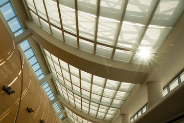 Fototapeta premium Terminal Sunset