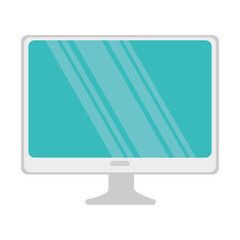 monitor computer isolated icon vector illustration design