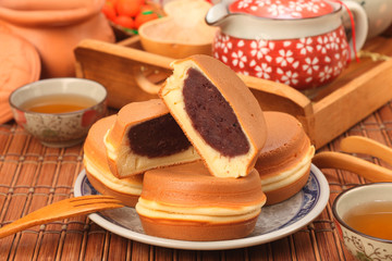 Taiwan delicious snack - wheel-shaped cake