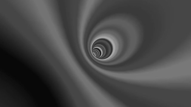 Falling and Sliding Down a Strange Hole