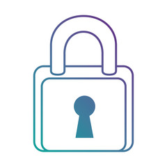 padlock security isolated icon vector illustration design