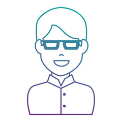 thief avatar character icon vector illustration design