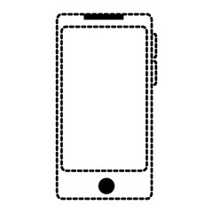 smartphone device isolated icon vector illustration design