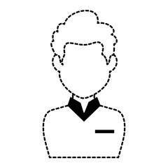 elegant businessman avatar character vector illustration design