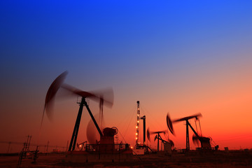 Obraz premium The oil rig
