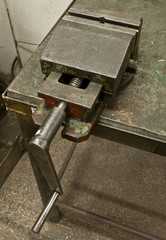 Old Hand Vise