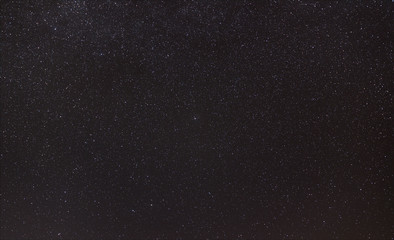 The northern star Polaris and the celestial polar region