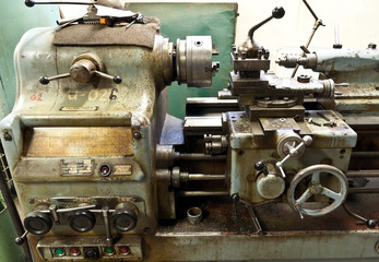 Historical Metal Lathe