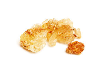 Edible bird's nest on white background    