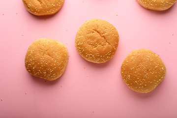 Buns with sesama seeds